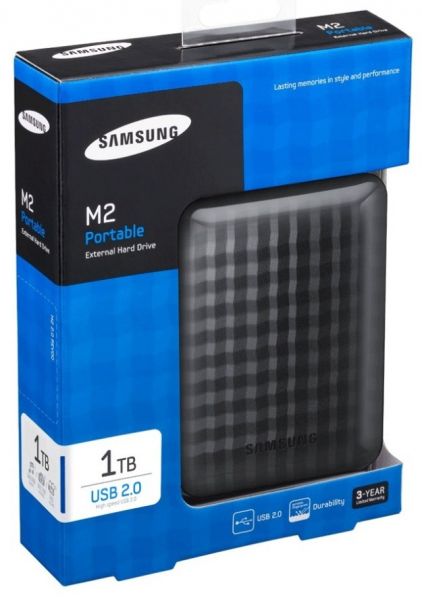 Hd Externo De Bolso 1000gb - Super Slim - Samsung 1 Tb S2